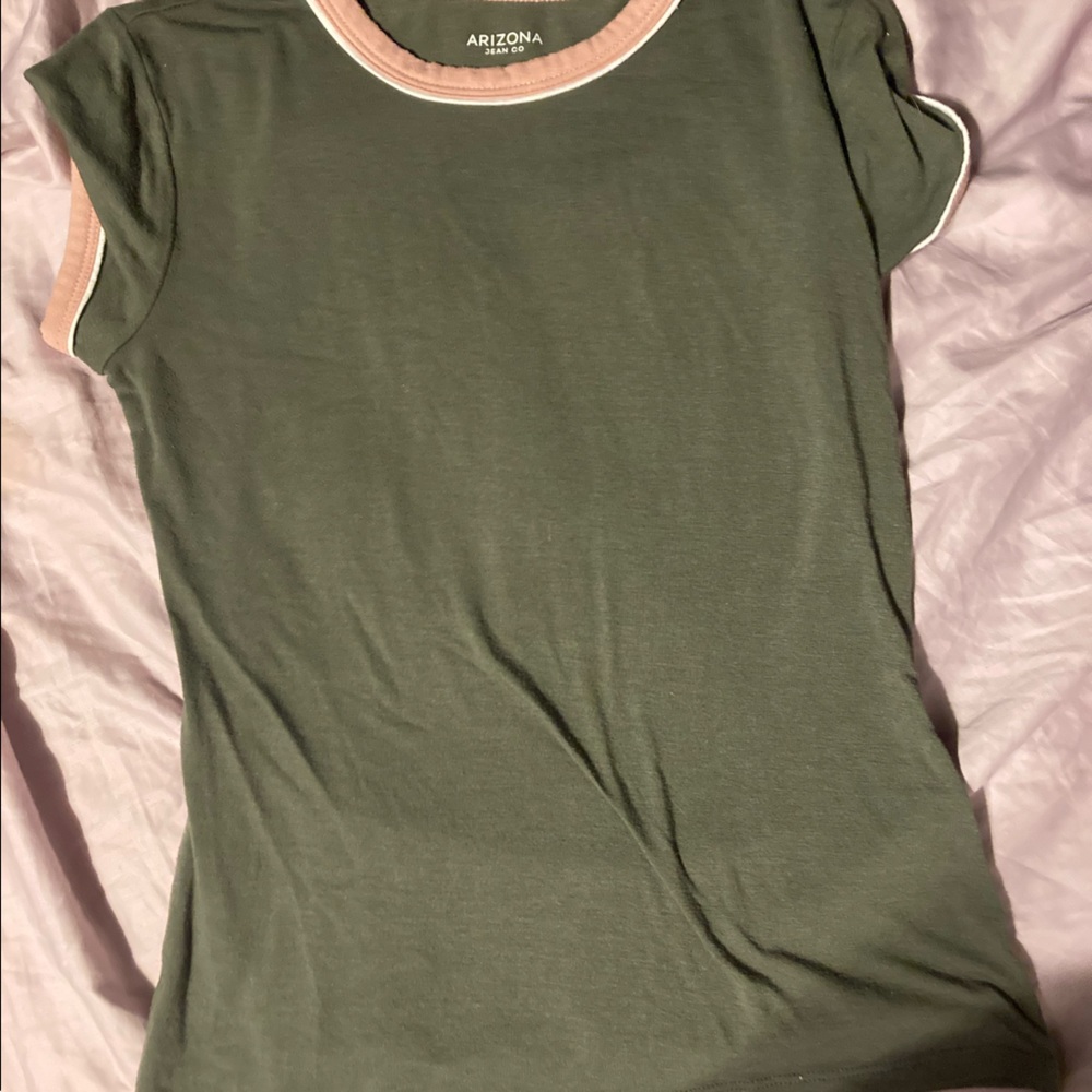 two stretchy tees